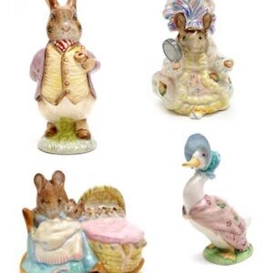 Royal Albert Beatrix Potter Figurines - set of 4